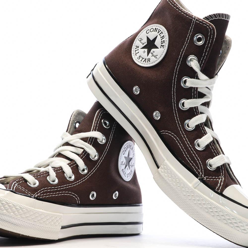 Baskets Marrons Mixte Converse Chuck 70 vue 7