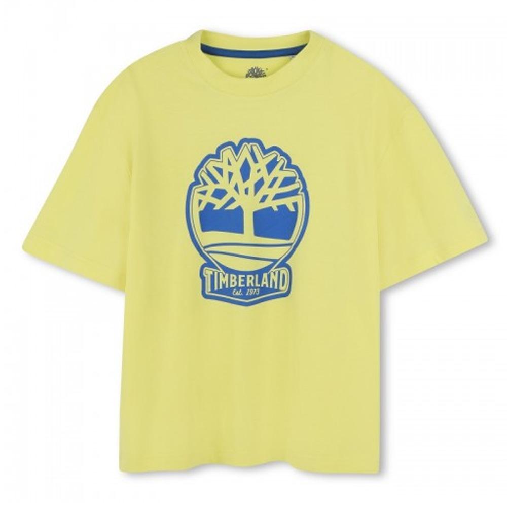 Gelbes Timberland-T-Shirt für Jungen T60422 günstig