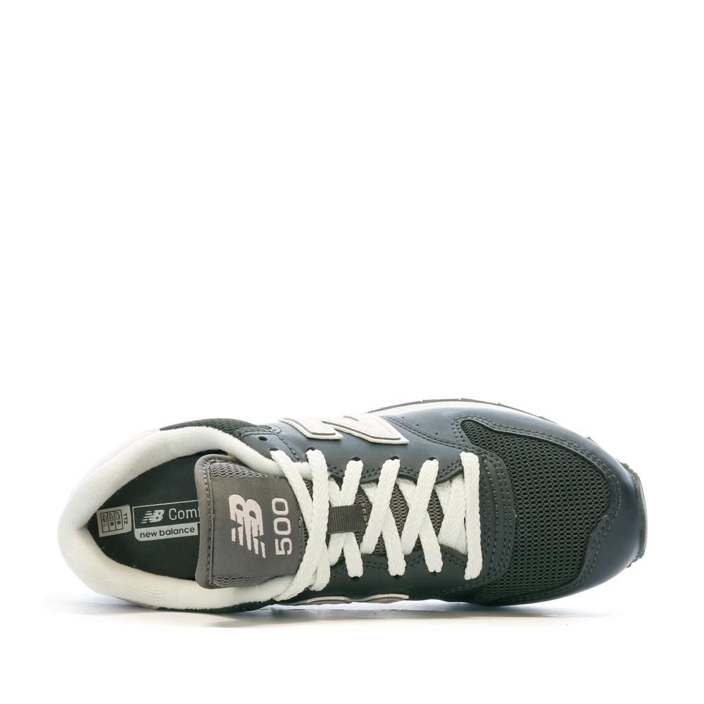 Basket Gris Anthracite Femme New Balance 500 vue 4