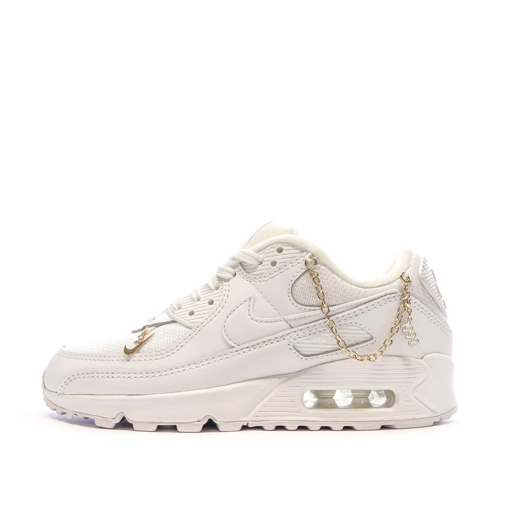 Baskets Blanches Femme Nike Air Max 90 Premium Espace des marques