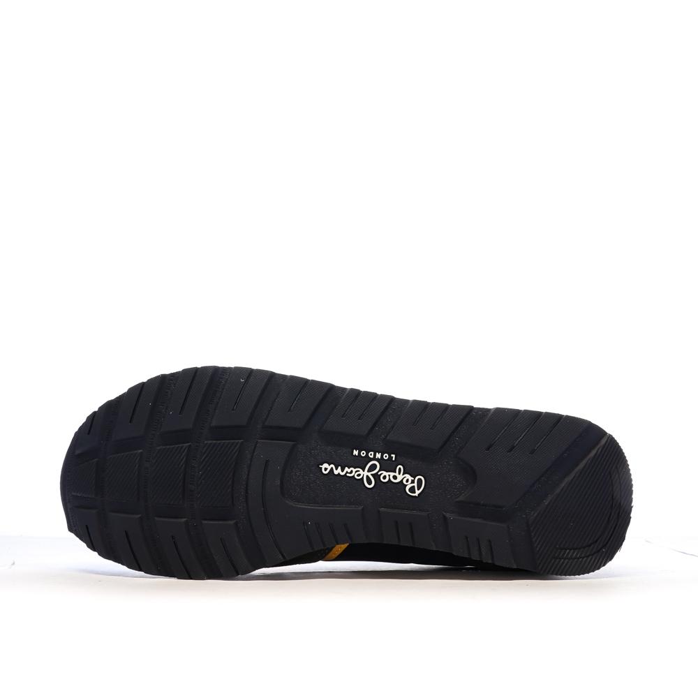 Baskets Marine/Kaki/Jaune Homme Pepe jeans Brit Heritage vue 5