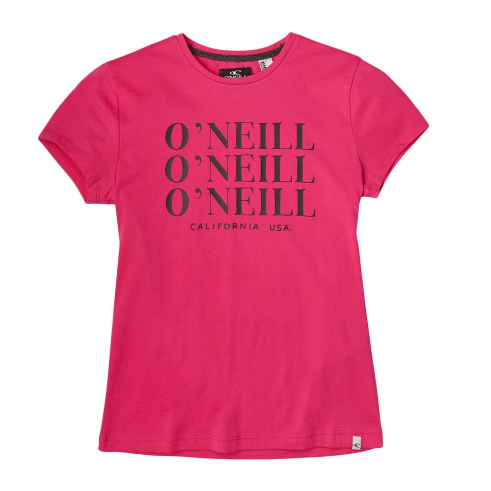 T-shirt Rose Fille O'Neill All Year pas cher