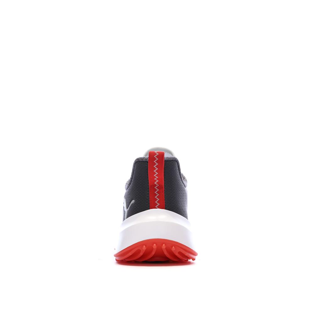 Zapatillas de golf para hombre PUMA Fusion Crush Sport, en blanco y rojo ver 3