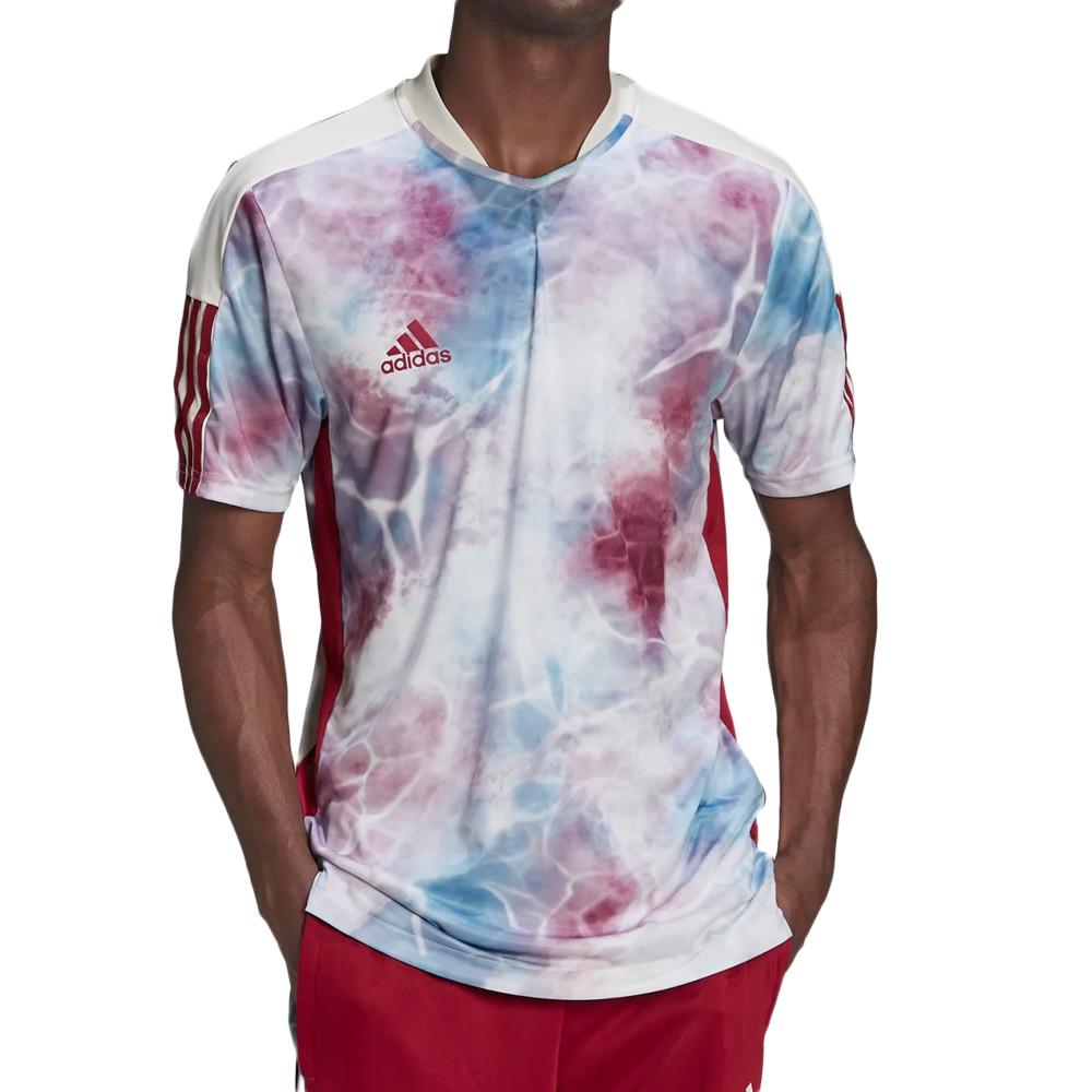 Maillot de sport Multicolore Homme Adidas Tiro pas cher
