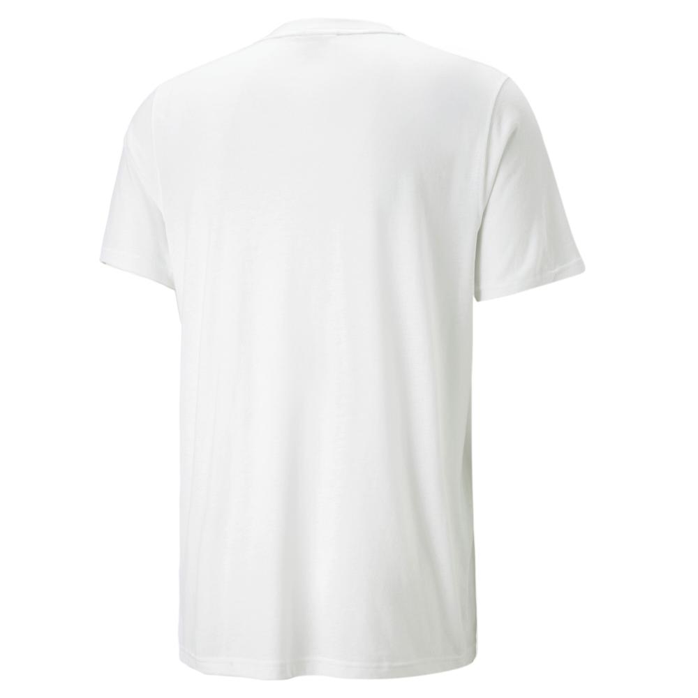 T-shirt Blanc  Homme Puma Posterize vue 2