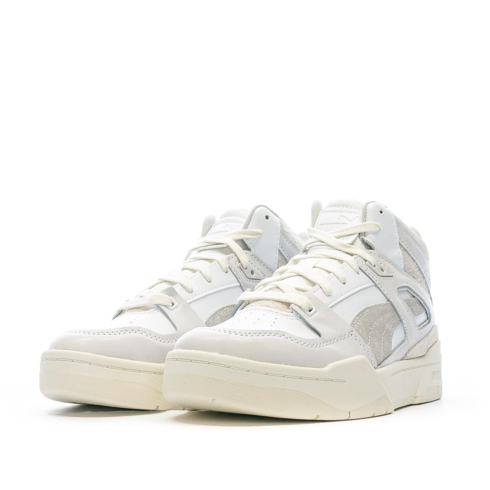 Baskets Beige/Écru Femme Puma Slipstream Mid Thrifted vue 7