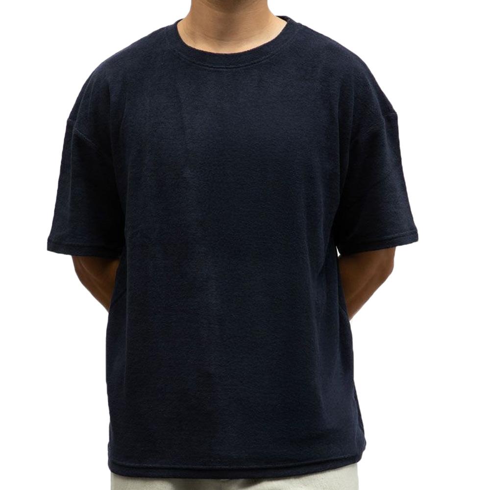 T-shirt Marine Homme Paname Brothers Toms pas cher