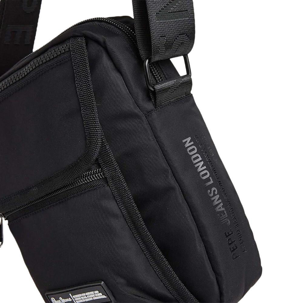 Sacoche Noire Homme Pepe Jeans Nestor vue 2