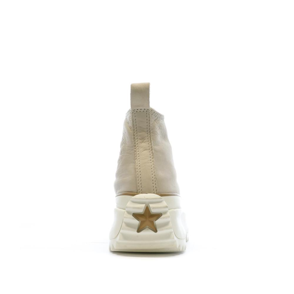 Baskets Crème Femme Converse Run Star Hike Hi Papyrus vue 3