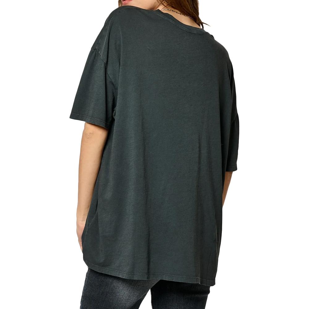 T-shirt Noir Femme Kaporal SASSY vue 2