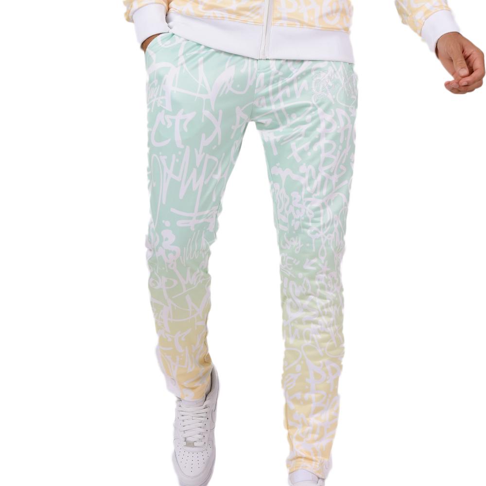 Jogging Vert/Blanc Homme Project X Graffiti pas cher
