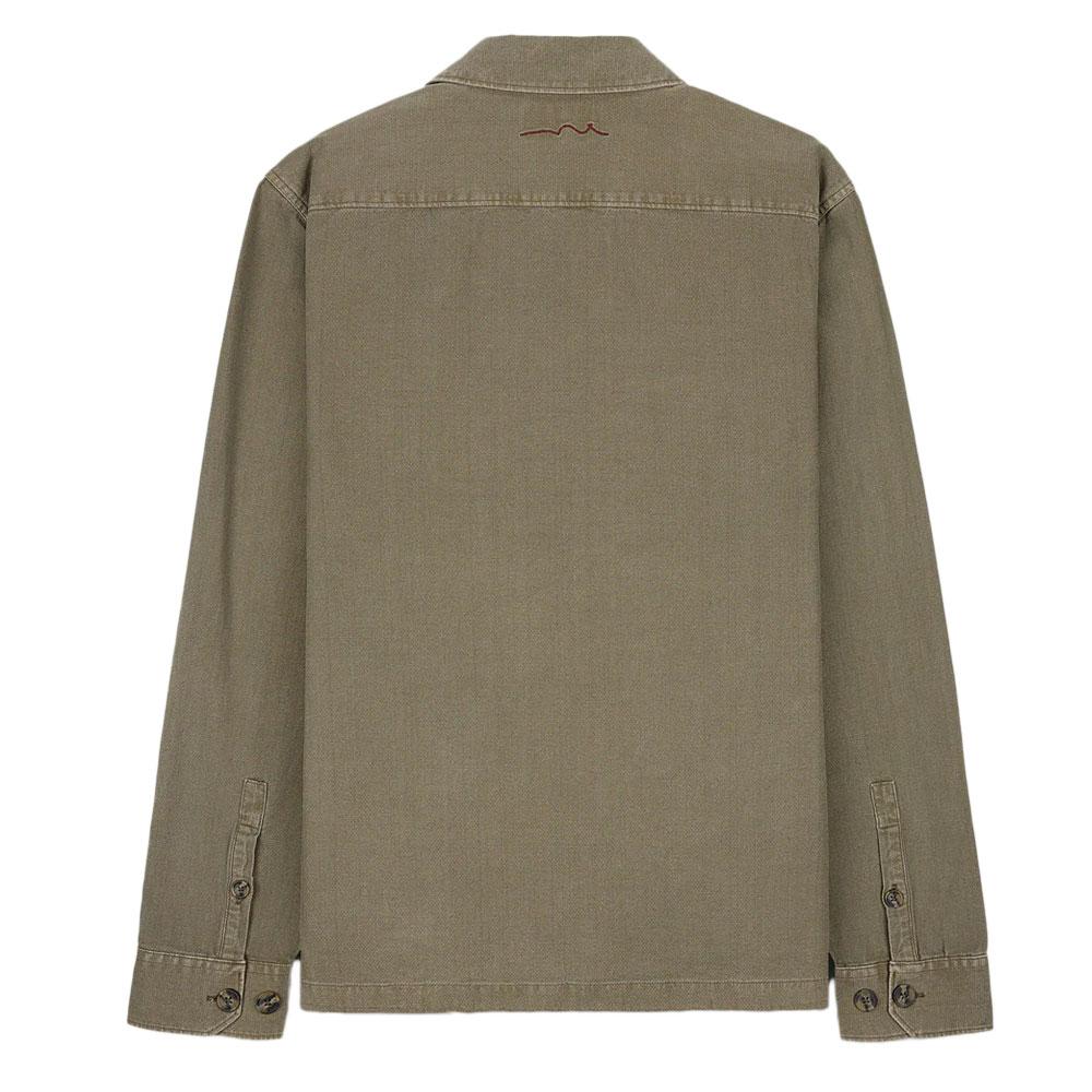 Chemise Kaki Homme Teddy Smith Justo vue 3