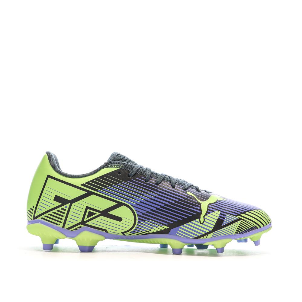 Chaussures de Foot Violet/Jaune Homme Puma Future 7 Play FG/AG vue 2