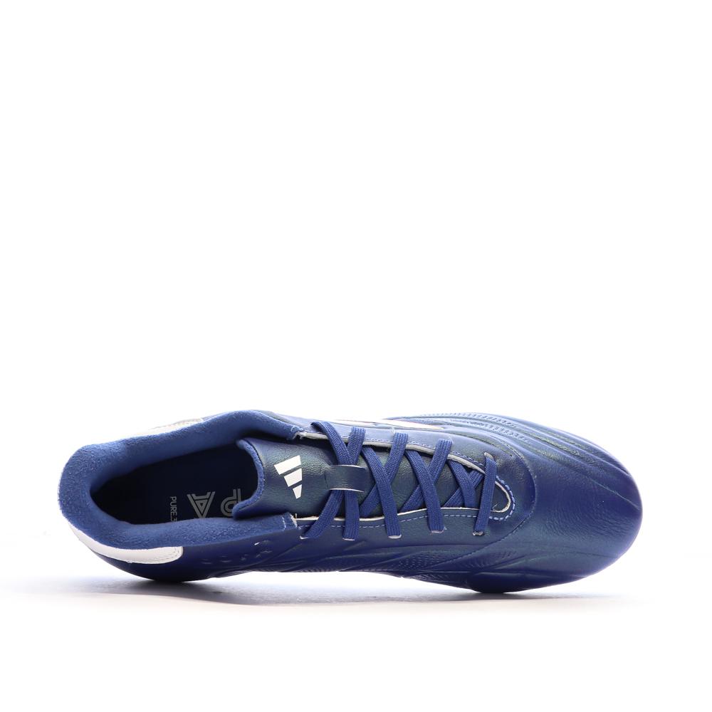 Chaussures de Foot Bleues Homme Adidas Copa Pure 2.3 FG vue 4