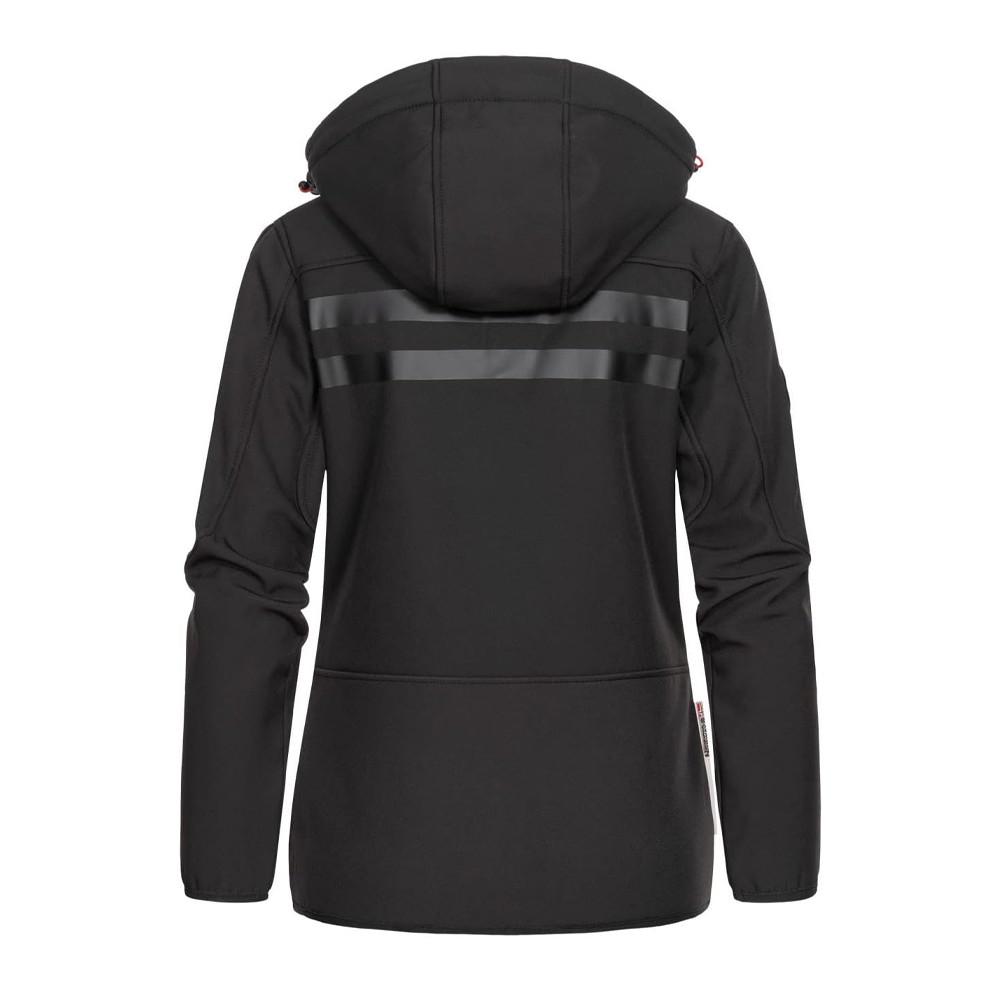 Parka Softshell Noire Femme Geographical Norway Reine vue 2