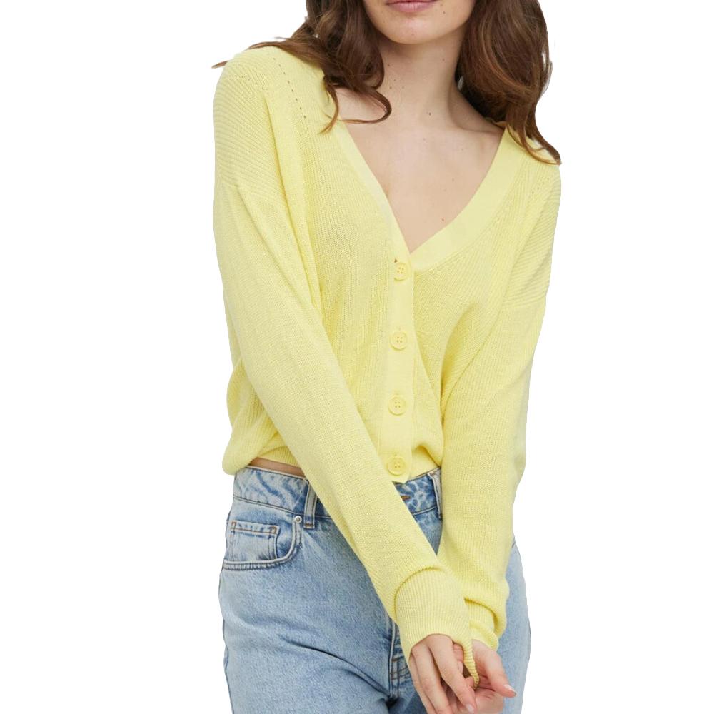 Gilet Jaune Femme Vero Moda New Lexi pas cher