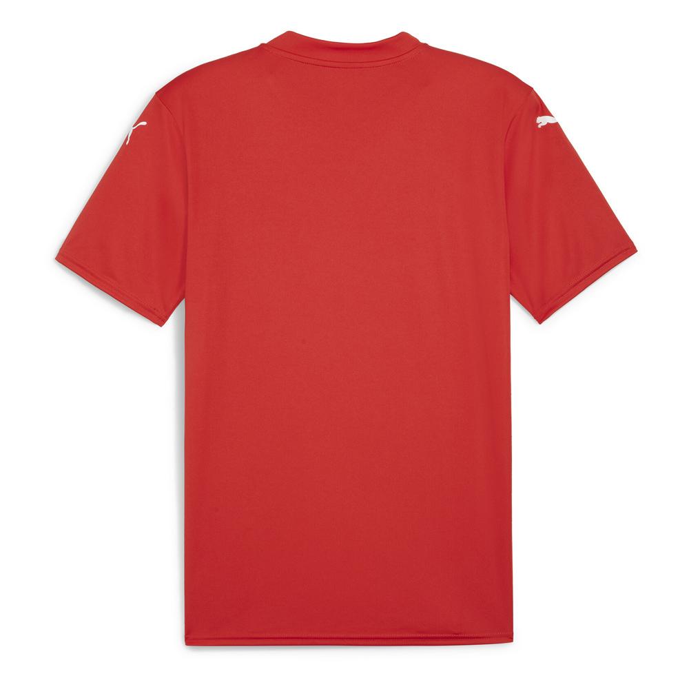 Camiseta de fútbol Puma Teamglory roja para hombre ver 2