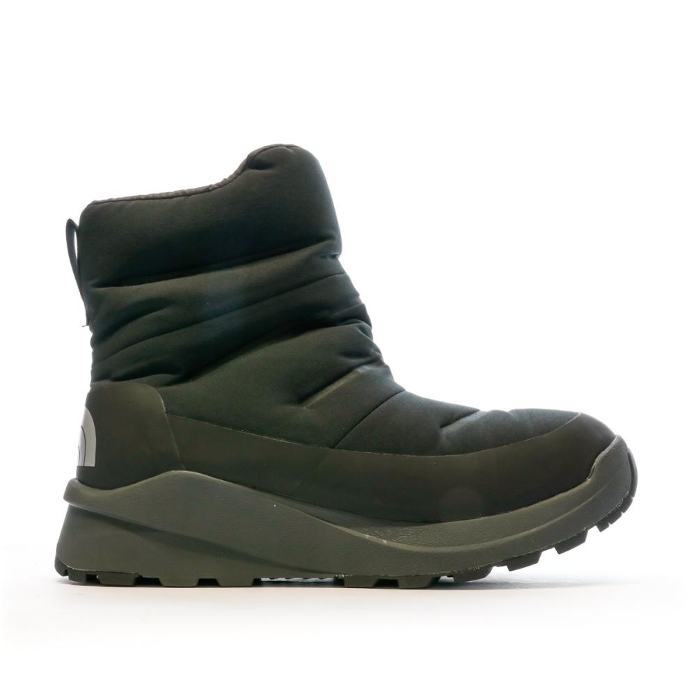 Bottes de neige Noires Homme The North Face Nuptse vue 2