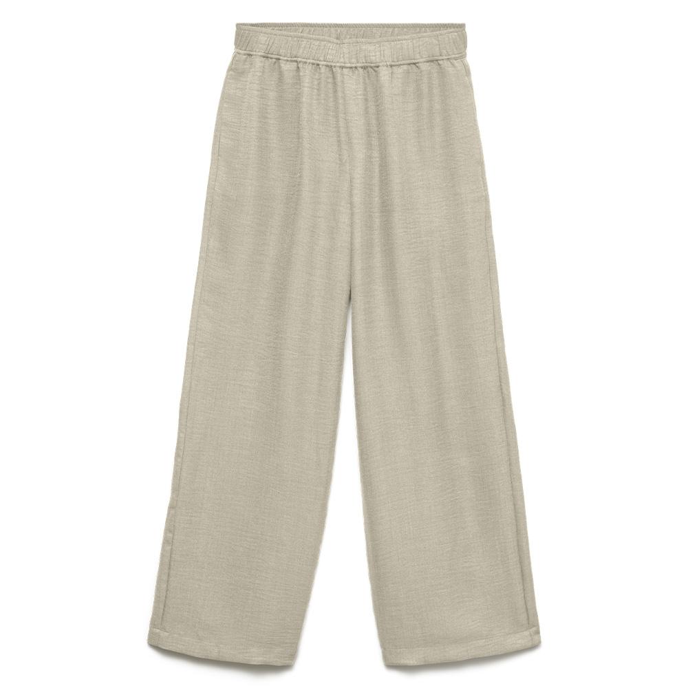 Pantalon fluide Beige Femme Vero Moda Melaney pas cher
