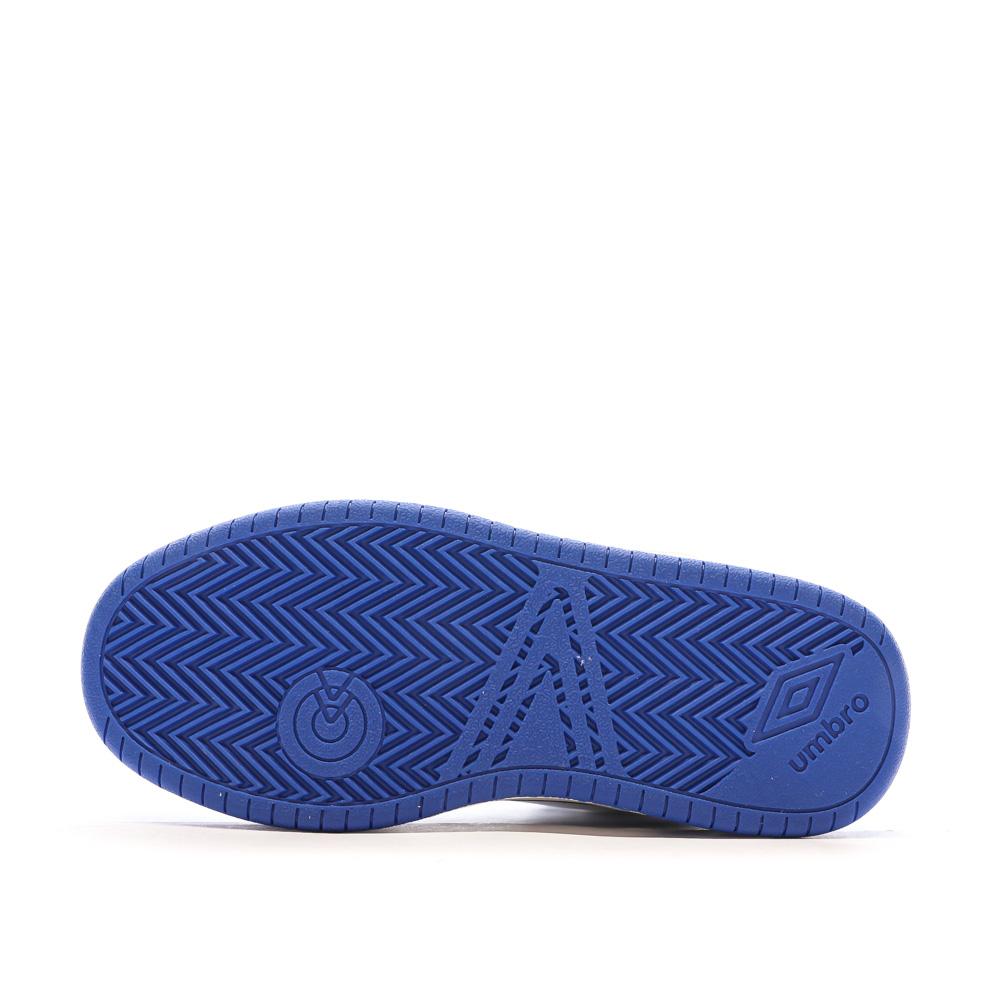 Baskets Bleues/Blanches Garçon Rouge Umbro Olly Vlc vue 5