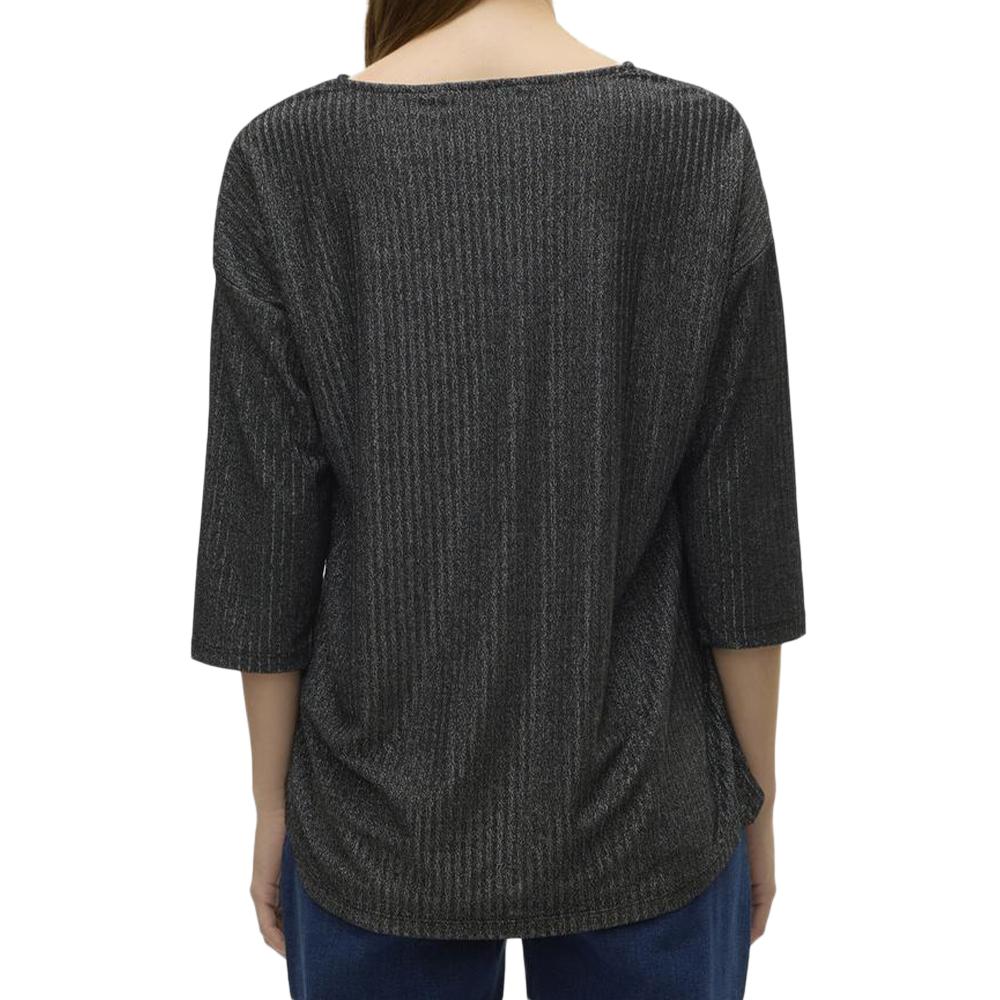 Top Noir Femme Vero Moda Cora vue 2