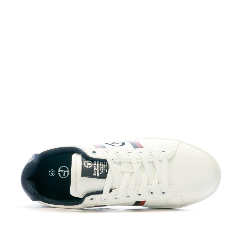 Baskets Blanche Homme Sergio Tacchini Nizza Flag vue 4