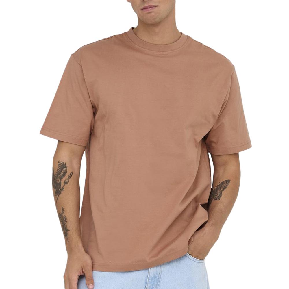 T-shirt Corail Homme Only & Sons Onsfred Life pas cher