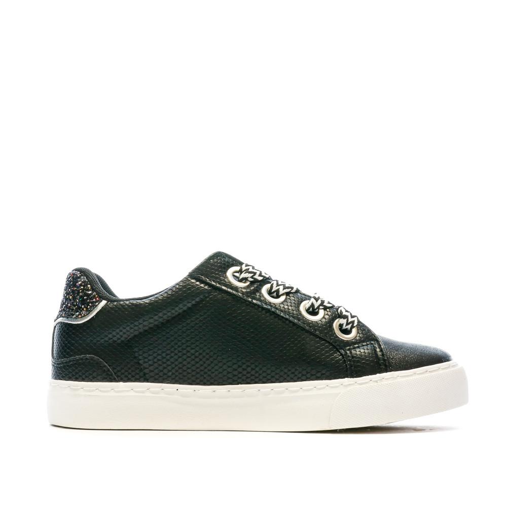 Baskets Noir Femme Kaporal Sandra vue 2