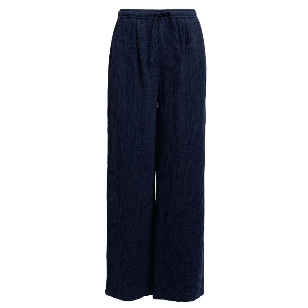 Pantalon Fluide Marine Femme Teddy Smith Toon Dark pas cher