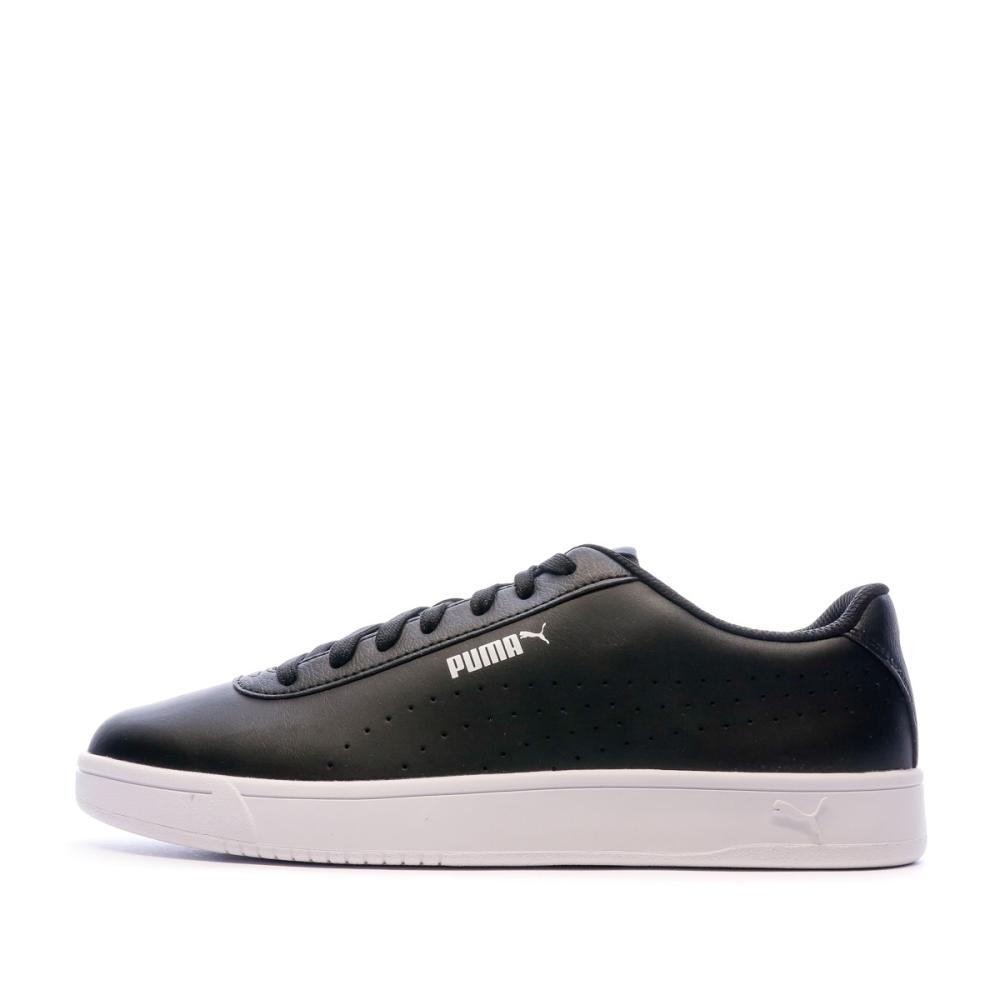 Baskets Noires Mixte Puma Court Pure pas cher