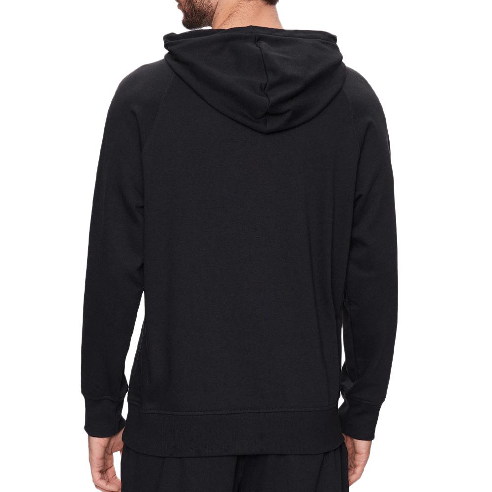 Sweat à Capuche Noir Homme New Balance Seasonal vue 2