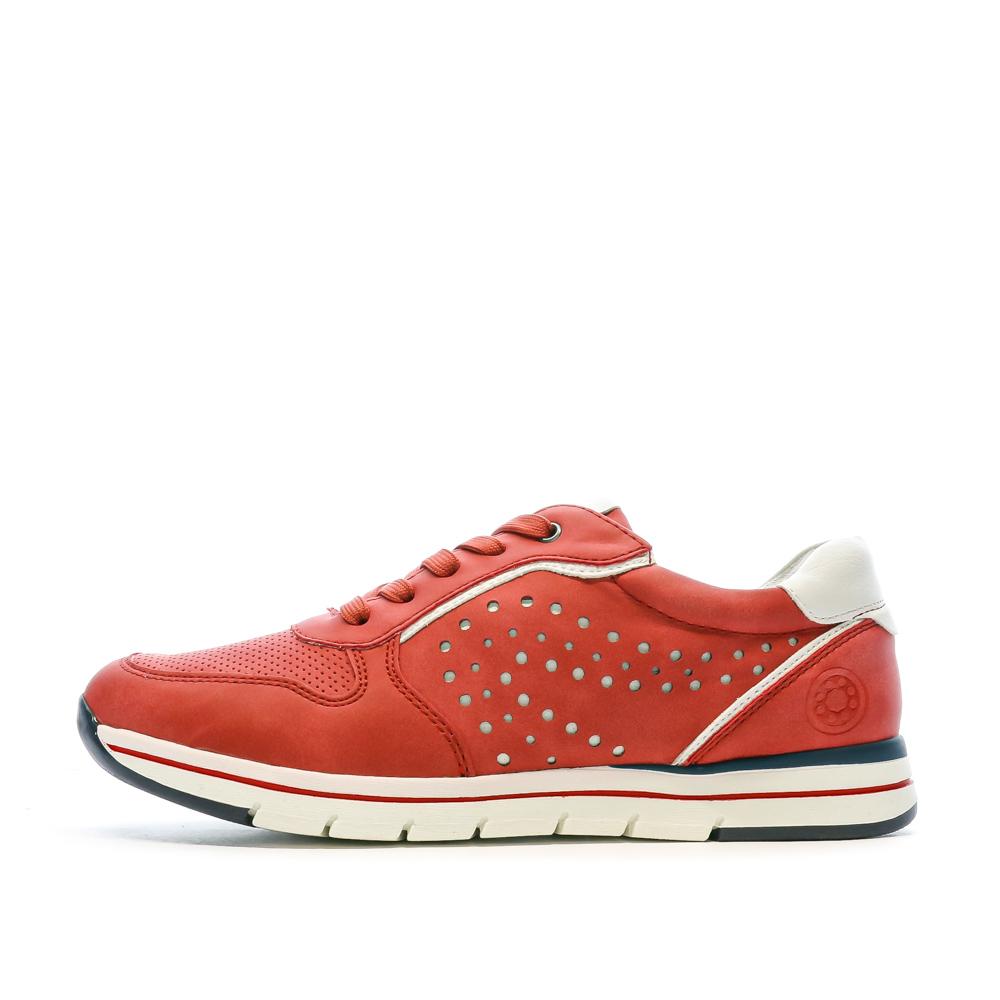Baskets Rouge Femme RELIFE Hermio pas cher