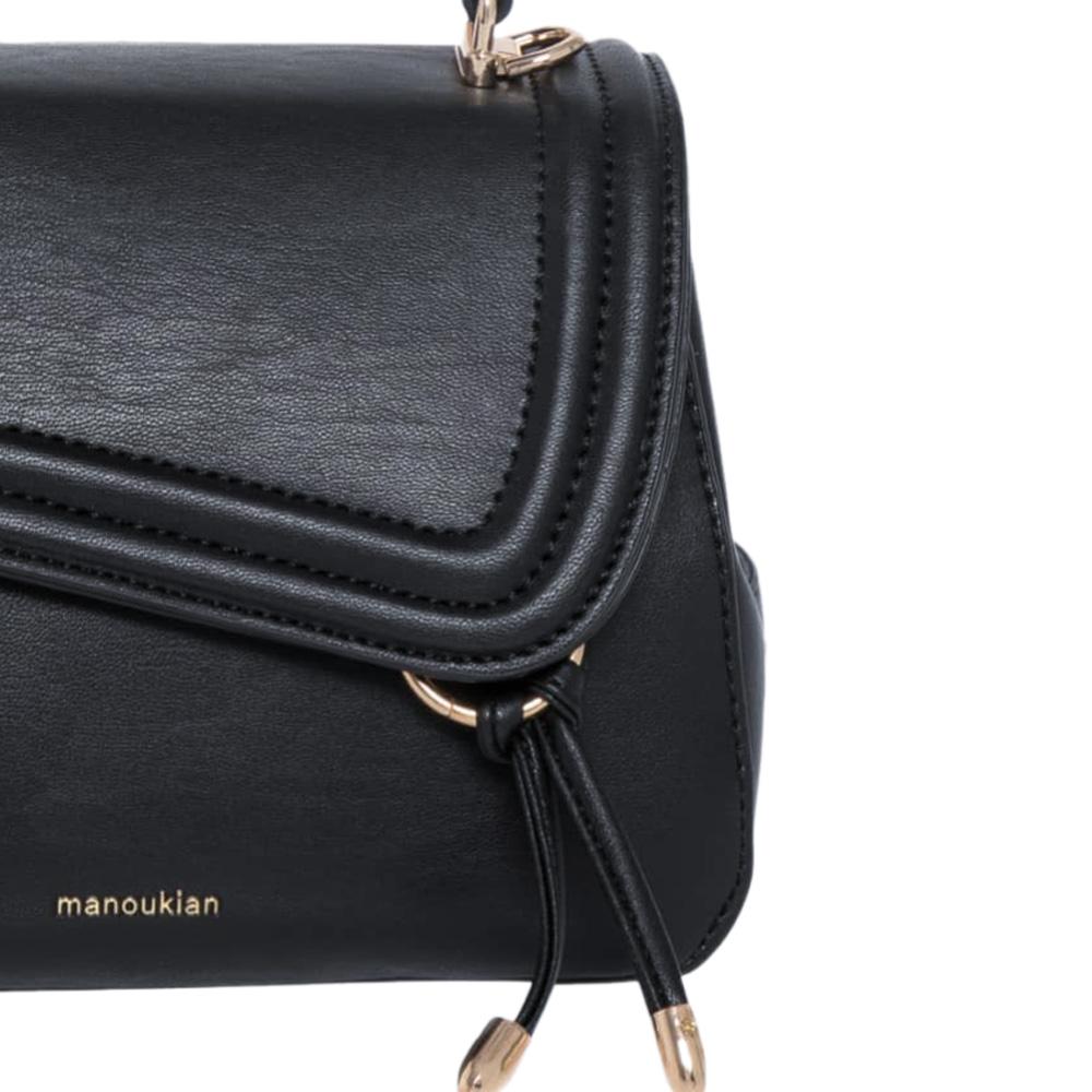 Sac à Bandoulière Bleu Femme Manoukian MELISSA vue 2