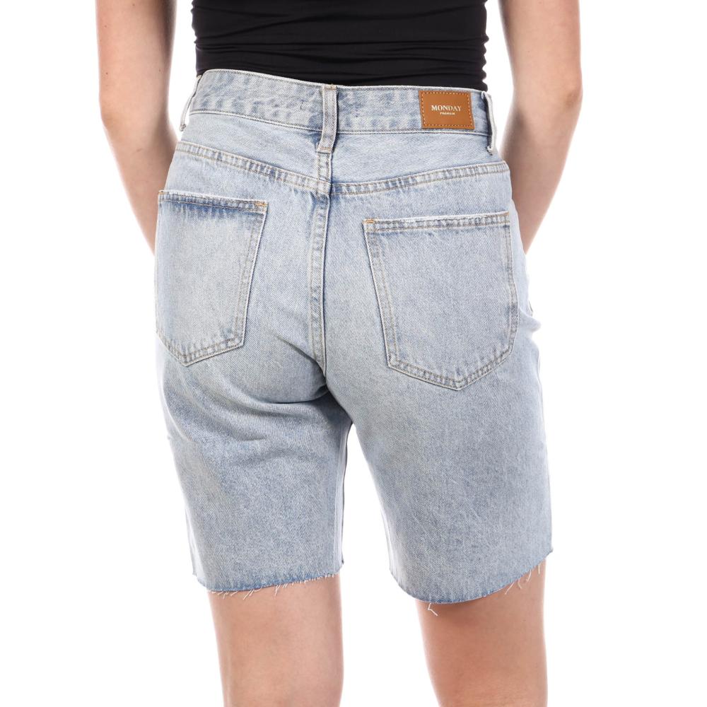 Bermuda Bleu Femme Monday Premium 3222 vue 2