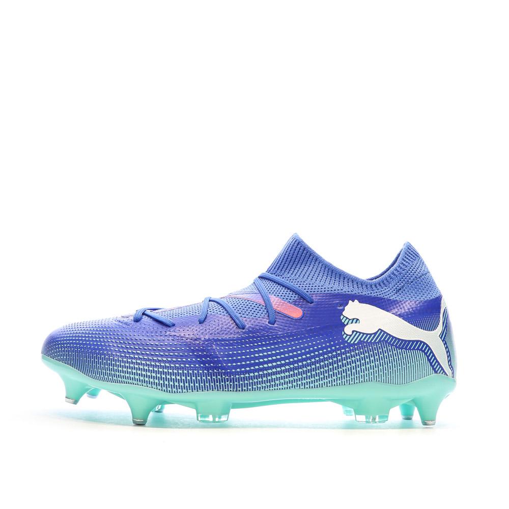 Chaussures de football Bleu Homme Puma Future 7 Match MxSG pas cher