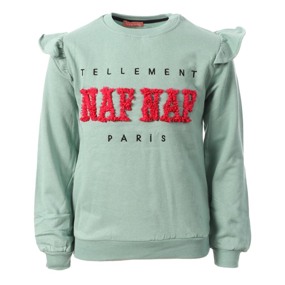 Sweat Vert Fille Naf Naf 2104 pas cher