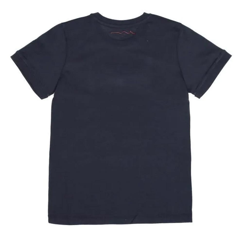 T-Shirt gris/marine garçon Teddy Smith T-Supra Jr vue 2