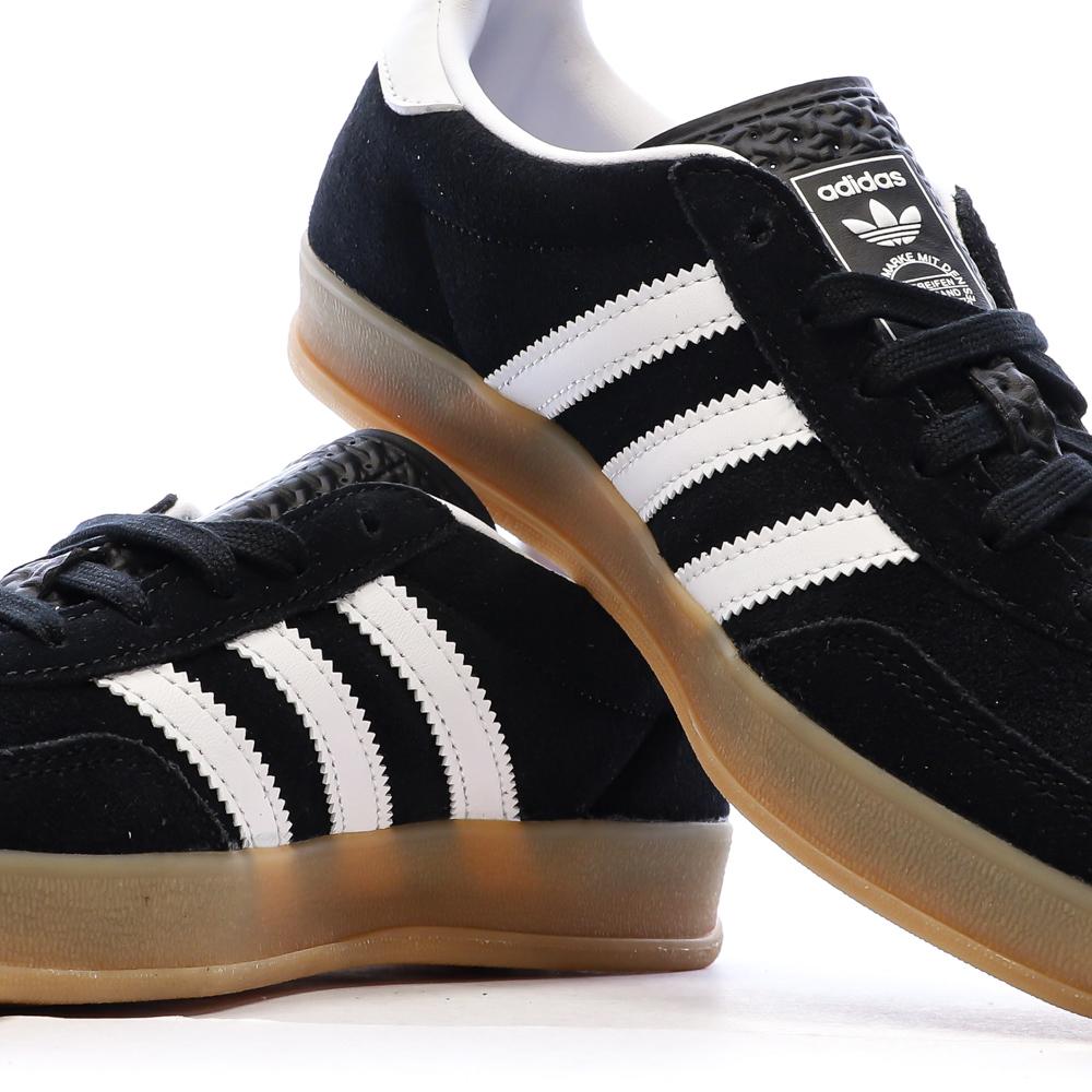 Gazelle Baskets Noire Femme Adidas vue 7