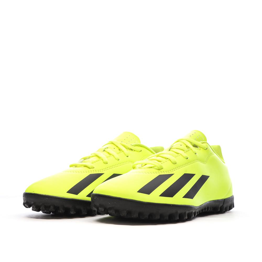 Chaussures de Foot Jaunes Enfant Adidas X Crazyfast Club TF vue 6