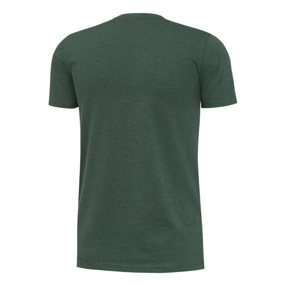 T-shirt Vert Foncé Homme Teddy Smith Basic Mc vue 2