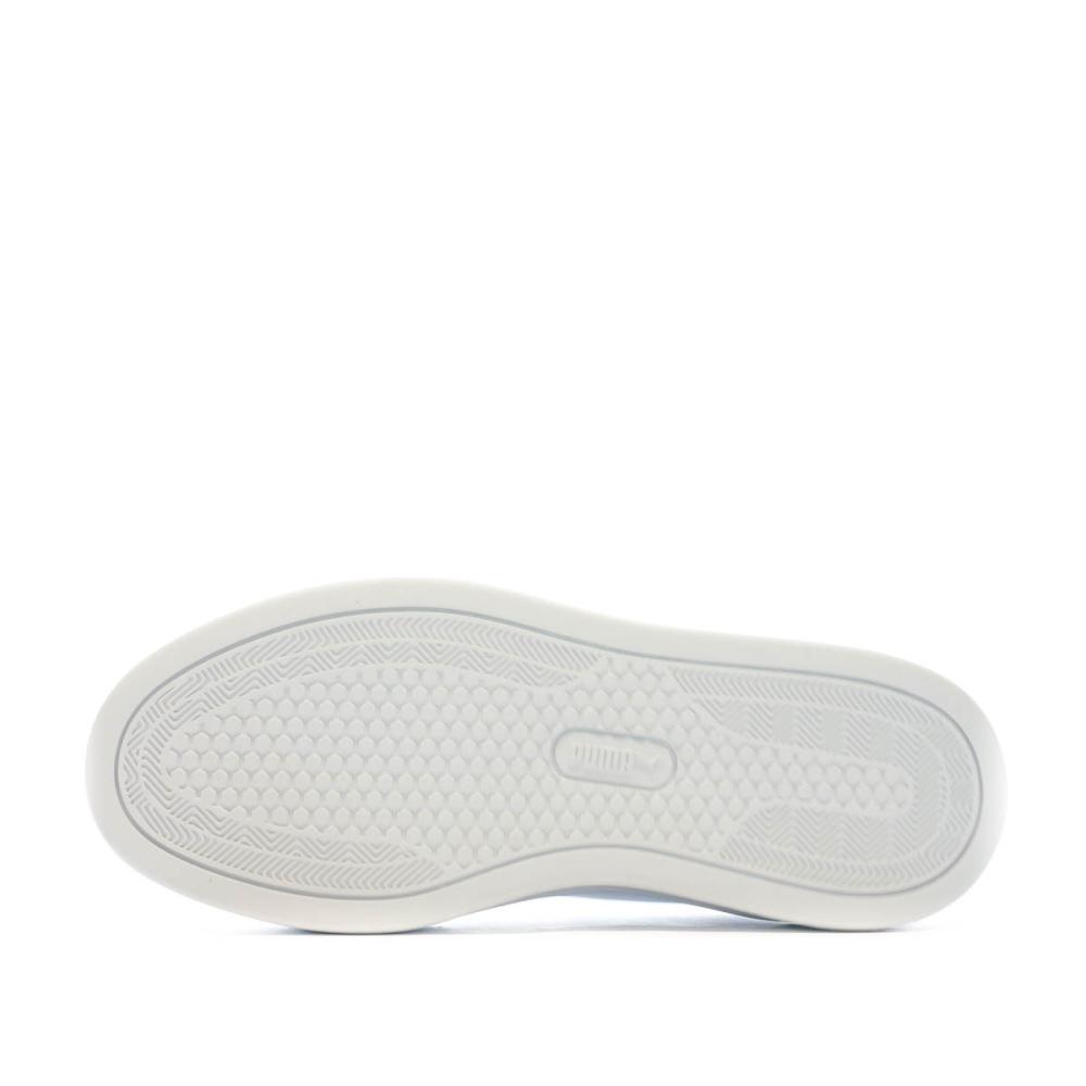 Baskets Blanche/Beige Femme Puma Smash Platform V3 vue 5