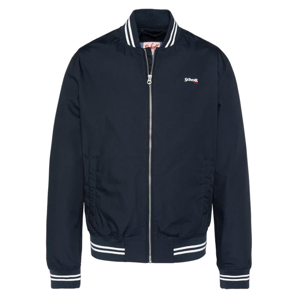 Veste Marine Homme Schott Blouson College pas cher