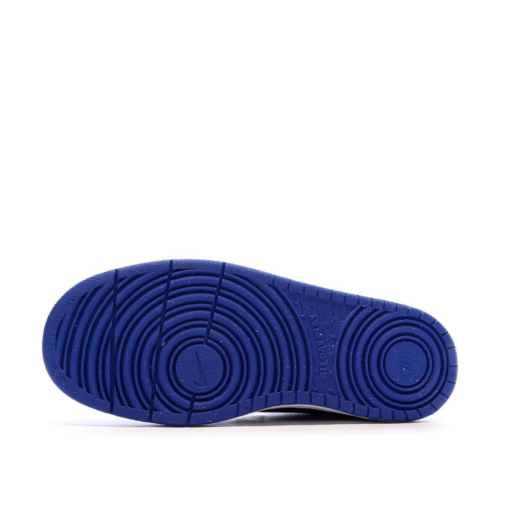 Baskets Bleues/Noires Garçon Nike Court Borough Low vue 5