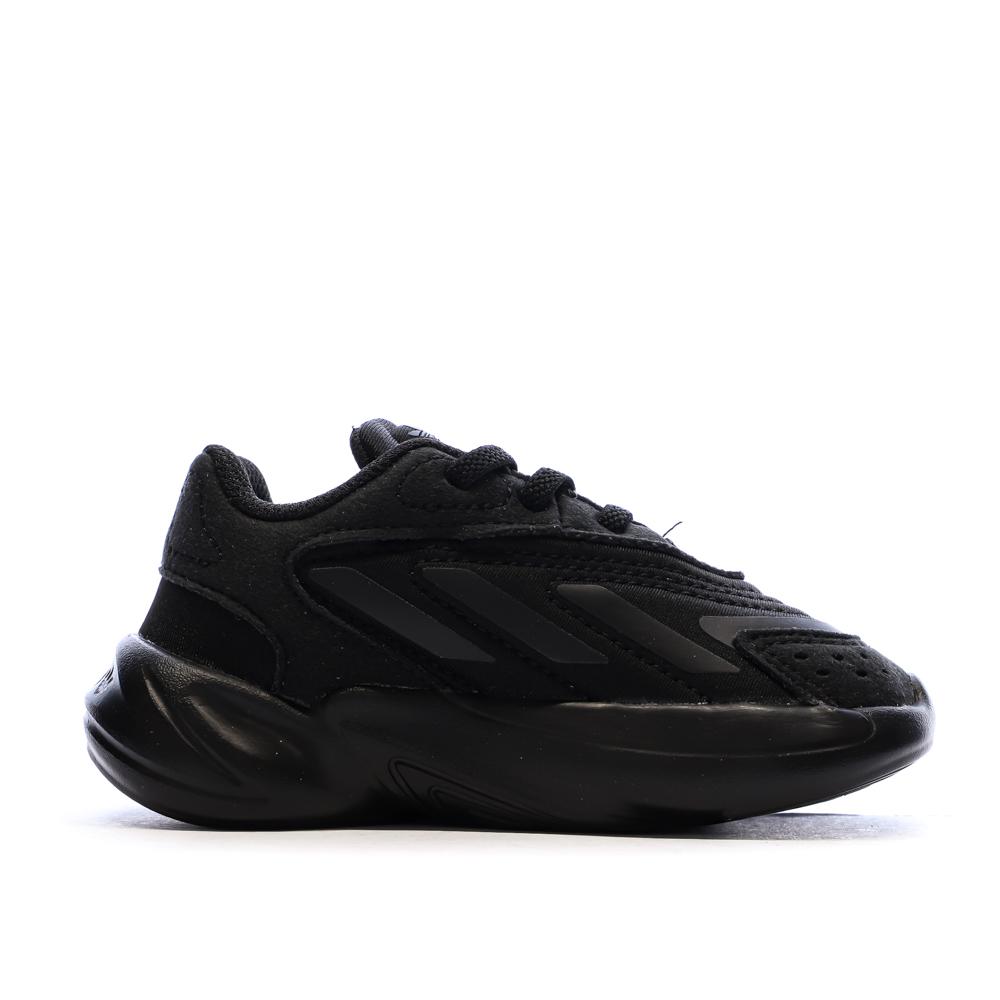 Baskets Noir Mixte Adidas Ozelia vue 2