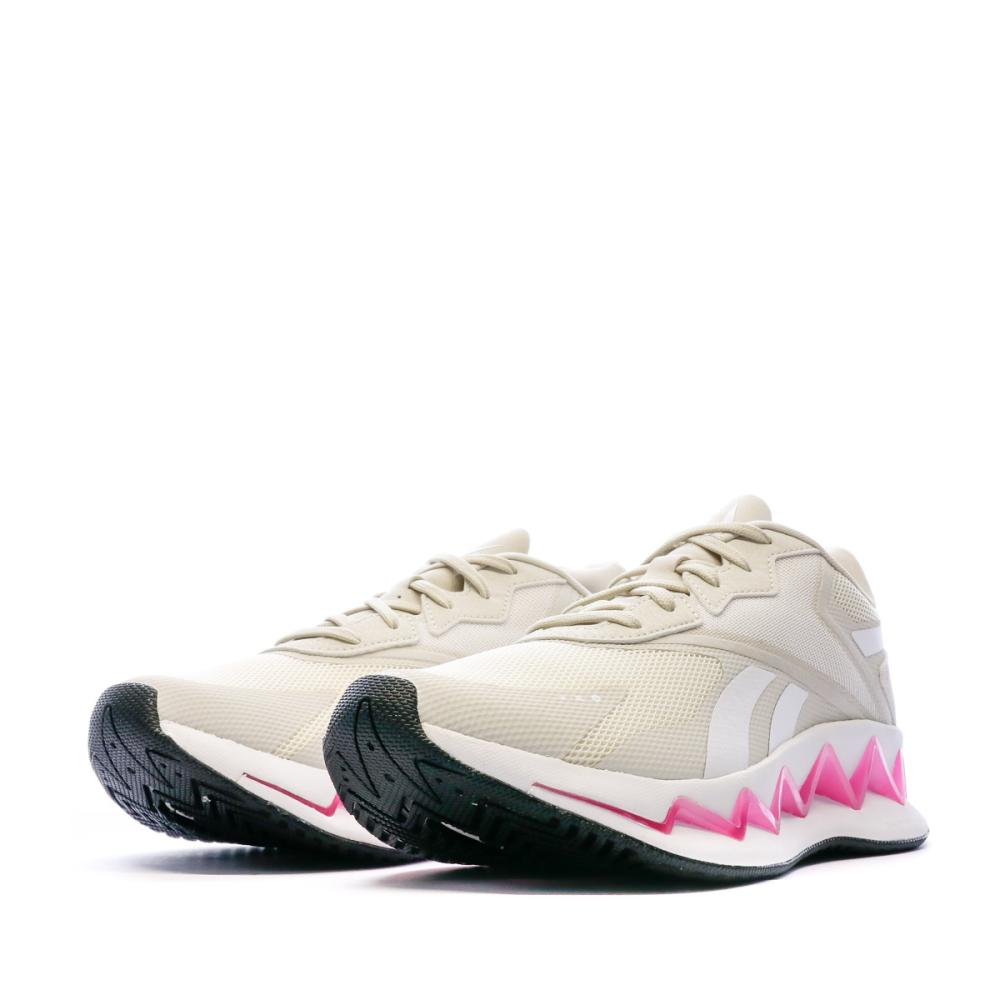 Chaussures de running Blanches Femme ZIG Elusion Energy vue 6