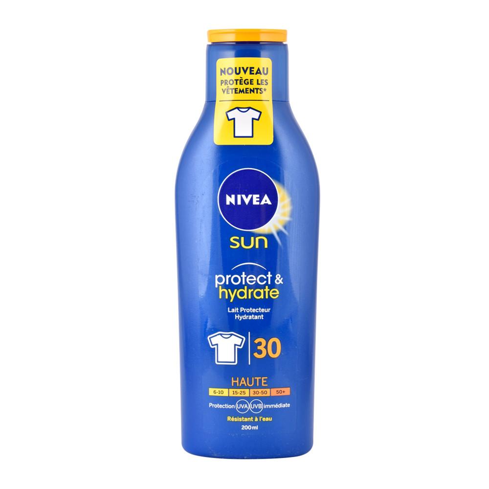Crème solaire Protection & Soin SPF 20 de Nivea 200ml pas cher