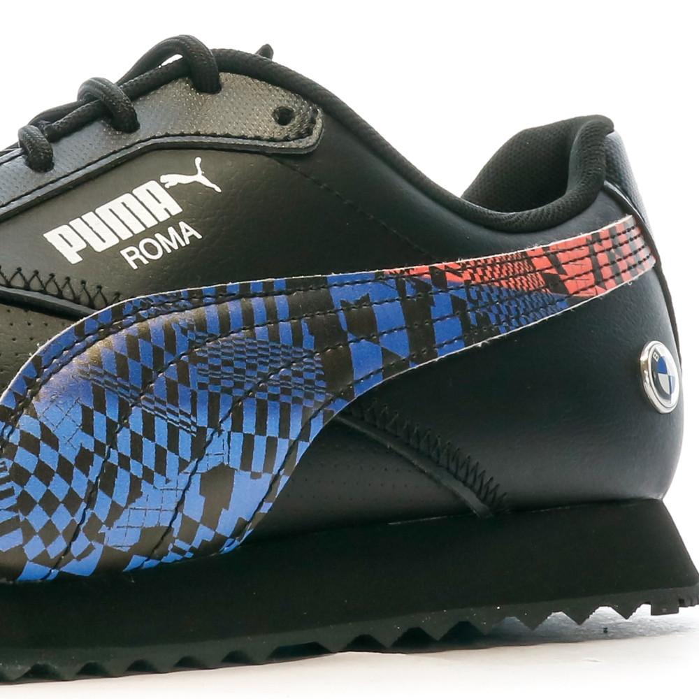 Baskets Noires Homme Puma Roma vue 7