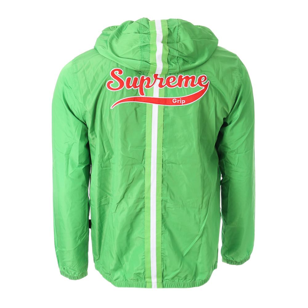 Veste Coupe-Vent Vert Homme Supreme Grip Treeko vue 2