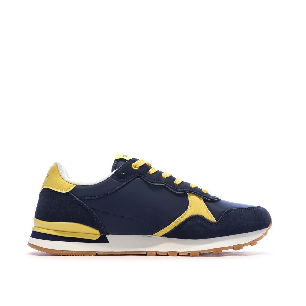 Baskets Marine/Jaune Femme Teddy Smith 120549 vue 2