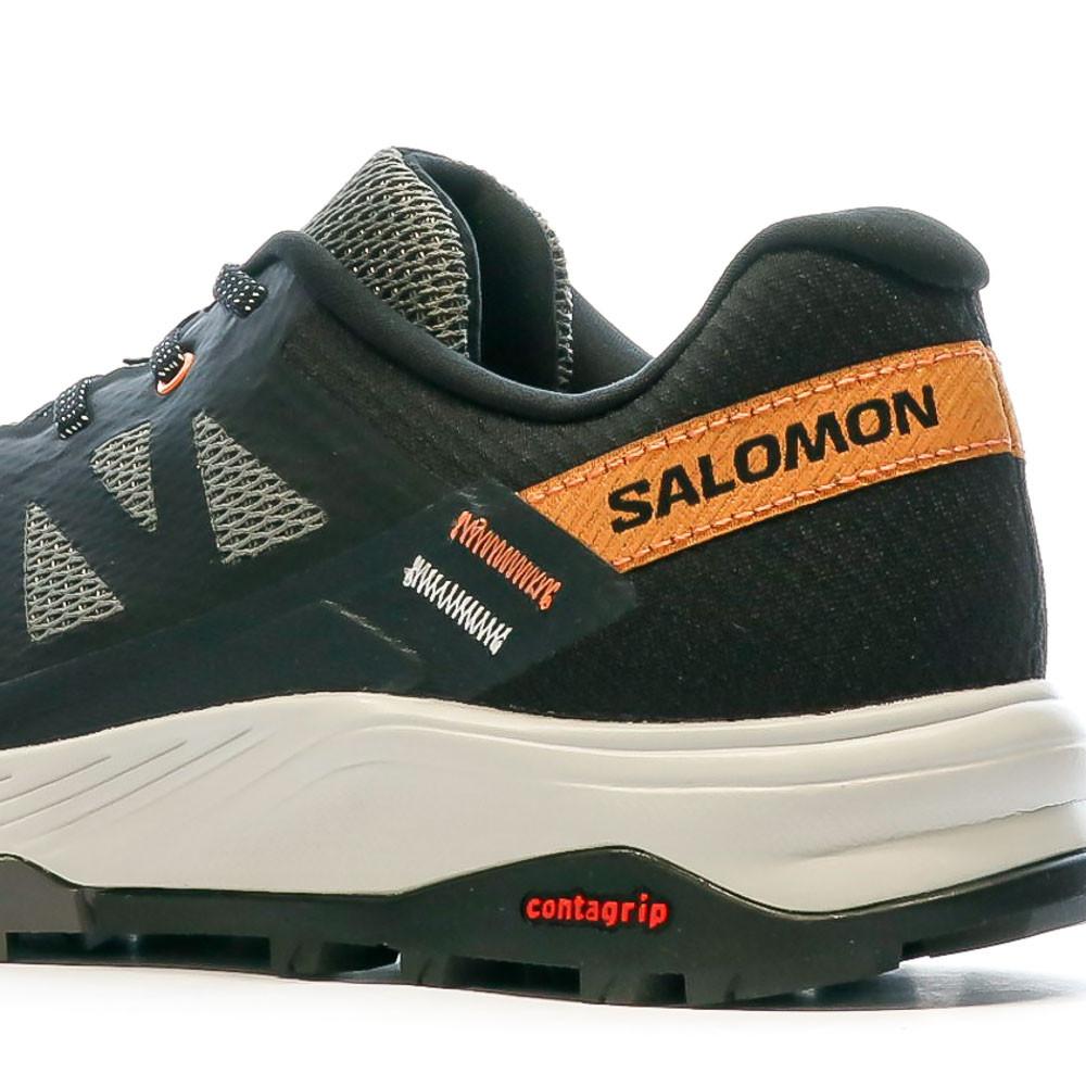 Chaussures de randonnée Grise/orange Femme Salomon Outrise vue 7